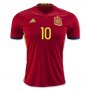 Spain Home 2016 FABREGAS #10 Soccer Jersey