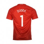 Poland Away 2016 Dudek 1 Soccer Jersey Shirt