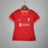 Liverpool 21-22 Home Red Women's Soccer Jersey Football Shirt