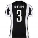 Juventus Home 2017/18 Chiellini #3 Soccer Jersey Shirt