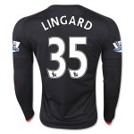 Manchester United LS Third 2015-16 LINGARD #35 Soccer Jersey