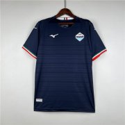 Lazio 23/24 Football Shirt Away Navy Soccer Jersey Shirt