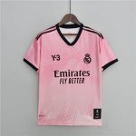 Real Madrid X Y3 22/23 Pink Soccer Jersey Football Shirt