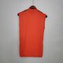 CR Flamengo Soccer Shirt Jersey 21-22 Red Training vest sleeveless