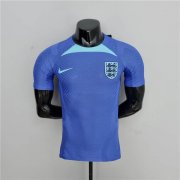 World Cup 2022 England Blue Training Soccer Shirt Football Shirt