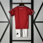 Kids Manchester United 25/26 Home Soccer Kit (Shirt+Shorts)