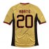 13-14 AC Milan #20 Abate Away Golden Jersey Shirt