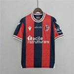 22/23 Bologna Home Soccer Jersey Football Shirt