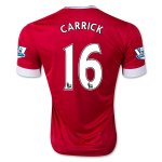 Manchester United Home 2015-16 CARRICK #16 Soccer Jersey