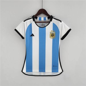 Women\'s Argentina World Cup 2022 Home Blue Soccer Jersey Football Shirt