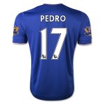 Chelsea 2015-16 Home Soccer Jersey PEDRO #17
