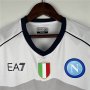 Napoli 23/24 Football Shirt Away White Soccer Shirt