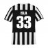 13-14 Juventus #33 Isla Home Jersey Shirt