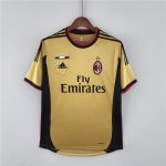 AC Milan 13-14 Retro Gold Football Shirt Soccer Jersey