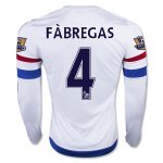 Chelsea LS Away 2015-16 FABREGAS #4 Soccer Jersey