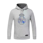 Real Madrid 20-21 Grey Hoodie Sweater