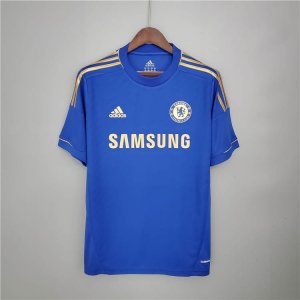 12/13 CHELSEA RETRO HOME BLUE SOCCER SHIRT JERSEY