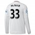 Manchester United LS Away 2015-16 McNAIR #33 Soccer Jersey