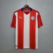 Paraguay 2020 Home Red Soccer Jersey Football Shirt