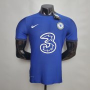 20-21 Chelsea Champion League Home Blue Soccer Jersey Football Shirt (Player Version)