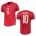 Czech Republic Home 2016 Rosicky 10 Soccer Jersey Shirt
