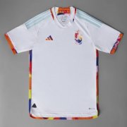 World Cup 2022 Belgium Away White Soccer Shirt Soccer Jersey