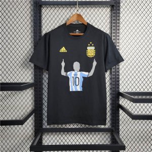 Argentina 2022 Football Shirt Champion Shirt Messi Black Shirt