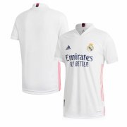 Real Madrid 20-21 Home White&Pink Soccer Jersey Shirt