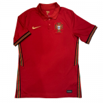 Portugal Euro 2020 Home Red Soccer Jersey Football Shirt