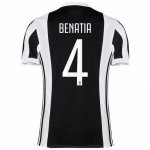 Juventus Home 2017/18 Benatia #4 Soccer Jersey Shirt