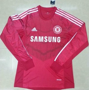 Chelsea 14/15 Goalkeeper Long Sleeve Soccer Jersey