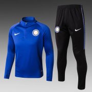 2017/18 INTER MILAN BLUE SOCCER SWEATER HOODIES UNIFORM