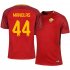 Roma Home 2017/18 Kostas Manolas #44 Soccer Jersey Shirt