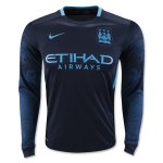 Manchester City 2015-16 Away LS Soccer Jersey