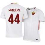 Roma Away 2017/18 Kostas Manolas #44 Soccer Jersey Shirt
