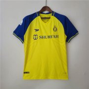 22/23 Riyadh Victory Home Yellow Ronaldo Soccer Jersey Football Shirt