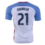 USA Home 2016 CHANDLER #21 Soccer Jersey