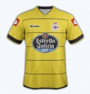 13-14 Deportivo La Coruña Away Yellow Jersey Shirt