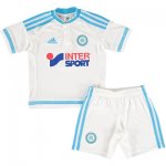 Kids Olympique de Marseille 2015-16 Home Soccer Kit(Shirt+Shorts)