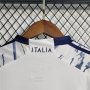 Kids Italy 2023 Away White Football Kit (Shirt+Shorts)