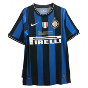 RETRO 09-10 INTER MILAN UCL FINAL MATCH JERSEY WITH ITALIAN BADGE