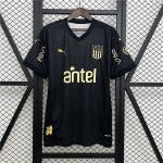Peñarol 2025/26 Black Soccer Jersey Shirt