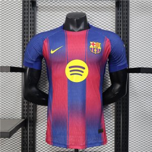 25/26 Barcelona Home Football Shirt (Authentic version)