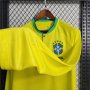 BRAZIL WORLD CUP 2022 HOME YELLOW LONG SLEEVE SOCCER JERSEY SHIRT