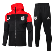 Bayern Munich 20-21 Red&Black Hoodie Training Kit