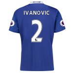 Chelsea Home 2016-17 IVANOVIC 2 Soccer Jersey Shirt