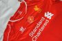 Liverpool Legend Gerrard Home Soccer Jersey Red