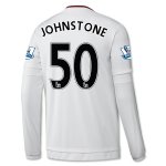 Manchester United LS Away 2015-16 JOHNSTONE #50 Soccer Jersey