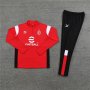 AC Milan 23/24 Red Half Zipper Tracksuit