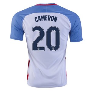 USA Home Soccer Jersey 2016 CAMERON #20